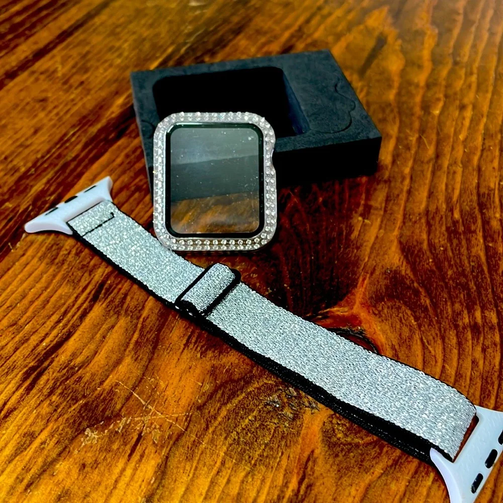Apple Watch band and protective bumper
